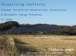 Poster Presentation "Visualizing Conflicts between Terrestrial Biodiversity Conservation & Renewable Energy Potential in Japan"