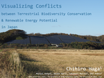 Visualizing Conflicts between Terrestrial Biodiversity Conservation & Renewable Energy Potential in Japan (Poster)